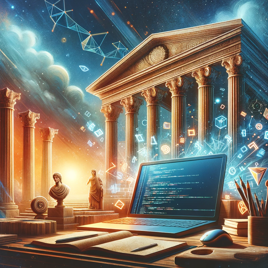The cover image is created by DALL-E